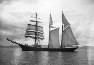St Lawrence River Ship