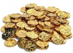 gold coins